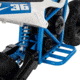Huffy CR8-R Battery Operated Ride On Minibike, White/Blue, 33in, 17201