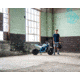 Huffy CR8-R Battery Operated Ride On Minibike, White/Blue, 33in, 17201
