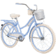 Huffy Deluxe Cruiser Teens Bike - Girls, Periwinkle, 24 in, 24610