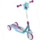 Huffy Frozen ll Electro-Light 3WHL Preschool Kids Scooter - Girls, Blue/Purple/White, 28431