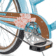 Huffy Panama Jack Beach Cruiser Bike - Womens, 24in Wheel, Blue, 74538