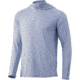 HUK Performance Fishing A1A Hoodie - Men's, Blue Fog, XXL, H1200440-473-XXL