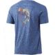 HUK Performance Fishing Big Mouth Tee - Men's, Titanium Heather, M, H1000328-482-M