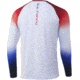 HUK Performance Fishing Flare Double Header Shirt - Men's, Americana, S, H1200405-695-S