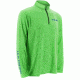 HUK Icon 1/4 Zip, Neon Green, XXXL H1200065NGNXXXL