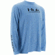HUK Icon Long Sleeve, Carolina Blue, Small H1200064CBLS