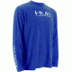 HUK Icon Long Sleeve, Royal, XXL H1200064RYLXXL