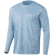 HUK Performance Fishing Icon X L/S Shirt - Men's, Blue Fog, S, H1200386-473-S