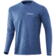 HUK Performance Fishing Icon X L/S Shirt - Men's, Titanium Blue, XXL, H1200386-428-XXL