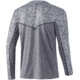 HUK Performance Fishing Icon X Running Lakes L/S Shirt - Mens, Overcast Grey, S, H1200394-032-S