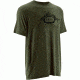 HUK Inked Catfish Tee, Heather Green, Small H1000038HGNS