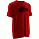 HUK Inked Walleye Tee, Heather Red, Large H1000040 HRDL