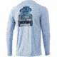HUK Performance Fishing KC Big Truck Pursuit Shirt - Men's, Coastal Sky, XL, H1200418-427-XL