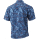 HUK Performance Fishing Kona Ocean Palm Shirt - Men's, Titanium Blue, S, H1500125-428-S