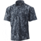 HUK Performance Fishing Kona Ocean Palm Shirt - Men's, Volcanic Ash, M, H1500125-013-M