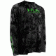 HUK Kryptek Icon Long Sleeve, Typhon-Neon Green, Medium H1200023TY2M