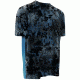 HUK Kryptek LoPro Icon Short Sleeve, Neptune, Small H1200046NEPS