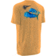 HUK KScott Happy Hour Tee, Heather Orange, XXXL H1000030HOGXXXL