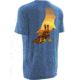 HUK KScott Twighlight Tee, Heather Carolina Blue, Small H1000033HCBS