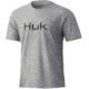 HUK Performance Fishing Logo Tee - Men's, Heather Grey, M, H1000359-033-M