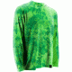 Mens Kryptek LoPro Icon Long Sleeve Shirt, Kryptek Carolina Neon Green