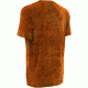 HUK Mens Kryptek Short Sleeve Tee Shirt, Kryptek Orange H1200088GORM