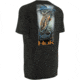 HUK Mens KScott Lets Fight Tee, Dark Grey Heather H1000070DGHS