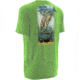HUK Mens KScott Lets Fight Tee, Heather Neon Green H1000070HNGXL