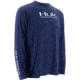 HUK Mens KScott Midnight Banks Icon Long Sleeve Shirt, Navy H1200094NVYXL