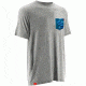HUK Mens Kscott Short Sleeve Pocket Tee, True Grey Heather H1000059TGHXXXL
