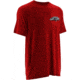 HUK Mens Kscott Striper Pursuit Tee, Heather Red H1000065HRDS