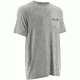 HUK Mens Kscott Walleye Attack T-Shirt, True Grey Heather H1000076TGHXXXL