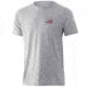 HUK Performance Fishing And Bars Tee - Kids, Heather Grey, YM, H7100042-033-YM