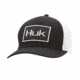 HUK Performance Fishing Angler Sport Trucker Headwear, Cap - Mens, Black, 1, H3000184-001-1