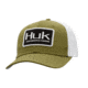 HUK Performance Fishing Angler Sport Trucker Headwear, Cap - Mens, Military Olive Drab, 1, H3000184-390-1