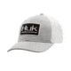 HUK Performance Fishing Angler Sport Trucker Headwear, Cap - Mens, True Grey Heather, 1, H3000184-035-1