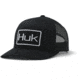 HUK Performance Fishing Angler Trucker Mesh Hat - Mens, Black, One Size, H3000228-001-1