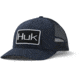HUK Performance Fishing Angler Trucker Mesh Hat - Mens, Navy, One Size, H3000228-410-1