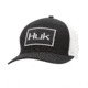 HUK Performance Fishing Angler Trucker Stretch Headwear, Cap - Mens, Black, Large - Extra Large, H3000209-001-LXL