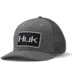 HUK Performance Fishing Angler Trucker Stretch Mesh Hat - Mens, Sharkskin, One Size, H3000232-028-1