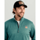 HUK Performance Fishing Cold Front 1/4 Zip Pullover - Mens, Nrth Atlnc Hthr, Large, H1300098-367-L