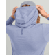 HUK Performance Fishing Coldfront Pullover Hoodie - Womens, Lghtng Sky Hthr, Large, H6130023-463-L