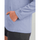 HUK Performance Fishing Coldfront Pullover Hoodie - Womens, Lghtng Sky Hthr, Large, H6130023-463-L