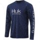 HUK Performance Fishing Current Camo Double Header Long Sleeve T-Shirt - Mens, Pei, 2XL, H1200230-467-XXL