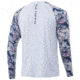 HUK Performance Fishing Current Double Header Long Sleeve - Men's, Ocean Tally Cam, Extra Large, H1200348-975-XL