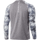 HUK Performance Fishing Current Double Header Long Sleeve - Men's, Storm, Large, H1200349-039-L