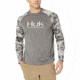 HUK Performance Fishing Fishing Long Sleeve Double Header Top - Men's, Iron, Large, H1200136-012-L