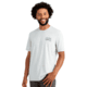 HUK Performance Fishing Drift Graphic Crew Shirt -Mens, Short Sleeve, Harbormist Hthr, 2XL, H1200664-054-XXL