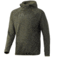 HUK Performance Fishing Fin Hoodie - Men's, Kalamata Olive Heather, Small, H1300060-346-S