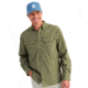 HUK Performance Fishing Hawser Heather Flannel - Mens, Heather Moss, Extra Large, H1500208-318-XL